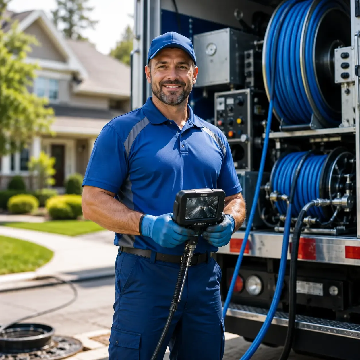 Local outdoor drain cleaning specialists in North Manchester, IN